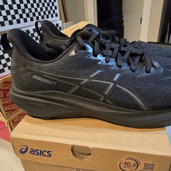Asics GT-2000 13 1011B861-002 Sneakers Men's US 12 Black Running Shoes NEW NIB - Picture 1 of 11